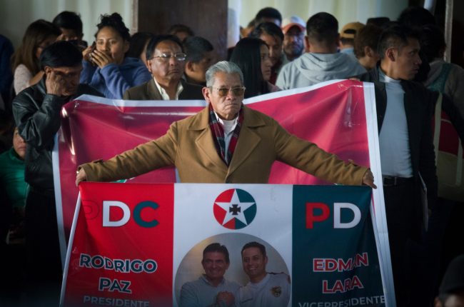 20 provincias de LA PAZ apoyan a Rodrigo Paz y Edmand Lara