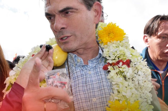 Recibimiento en el aeropuerto