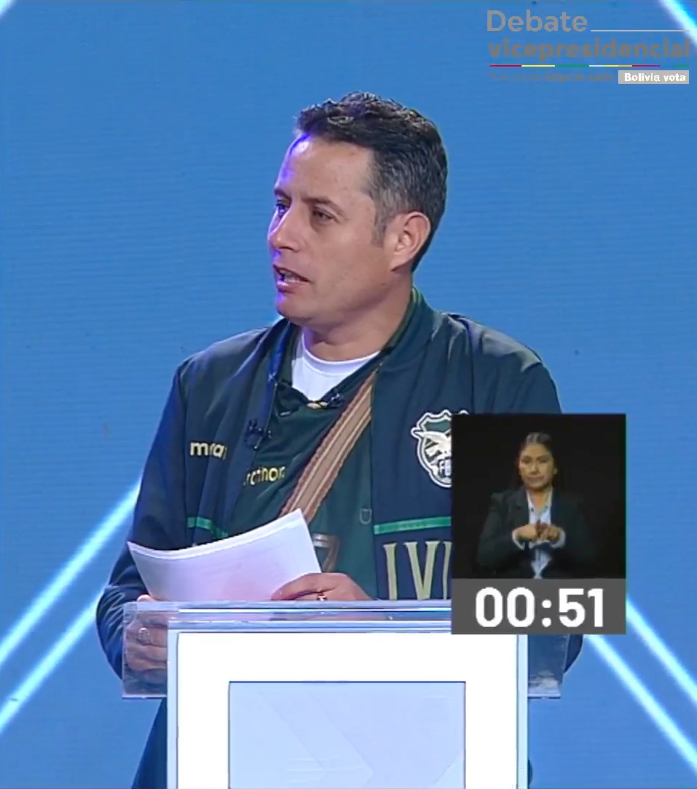 RODRIGO Y YO TRABAJAREMOS PARA SACAR BOLIVIA ADELANTE