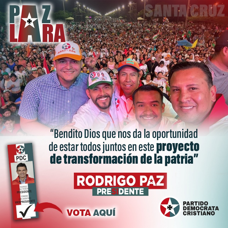 Paz llama a la Unidad y rechaza el Racismo y la división entre Bolivianos