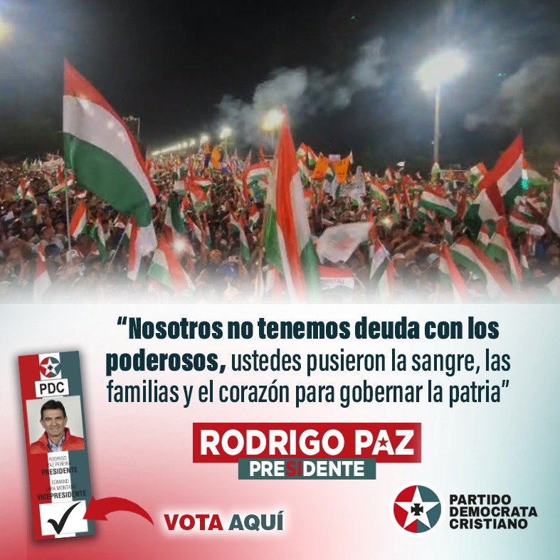 Paz llama a la Unidad y rechaza el Racismo y la división entre Bolivianos