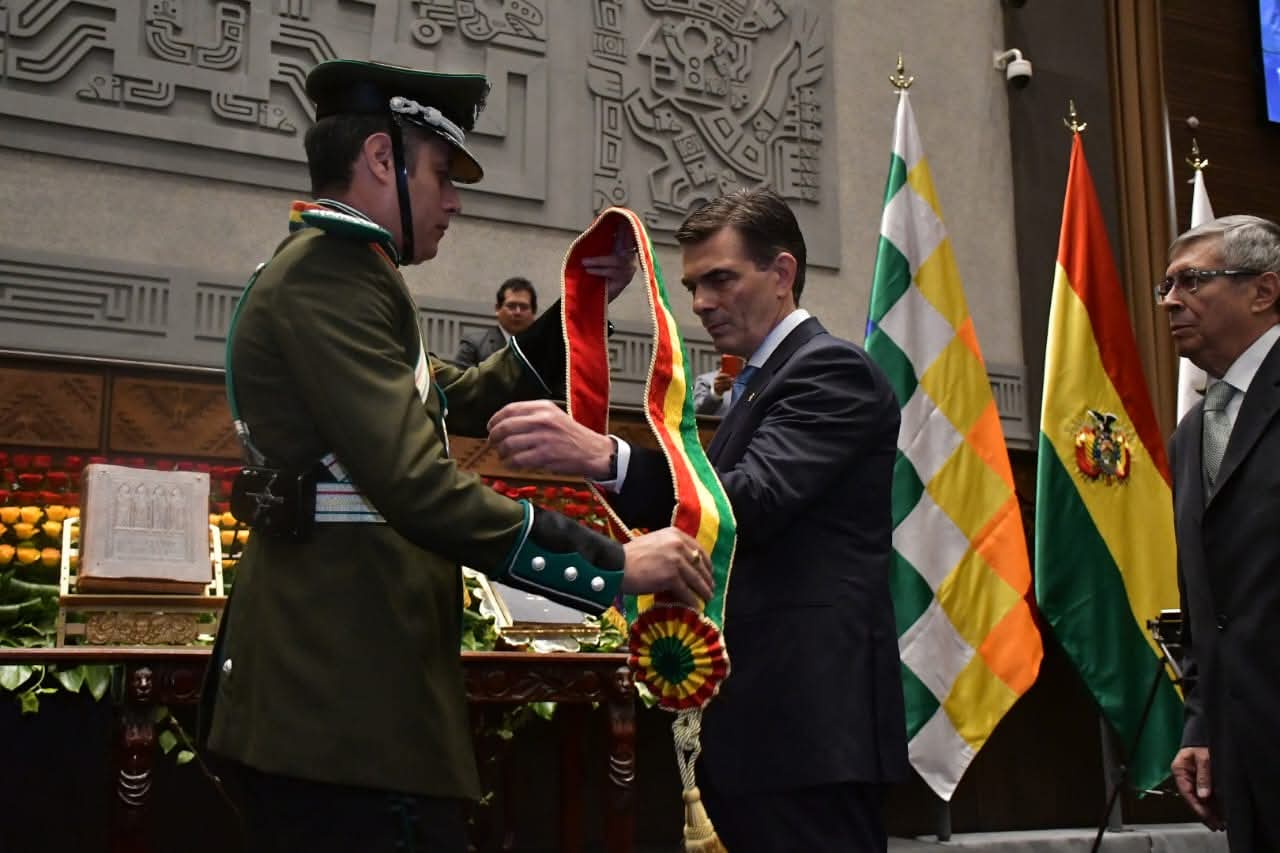 Rodrigo Paz Pereira Presidente de Bolivia